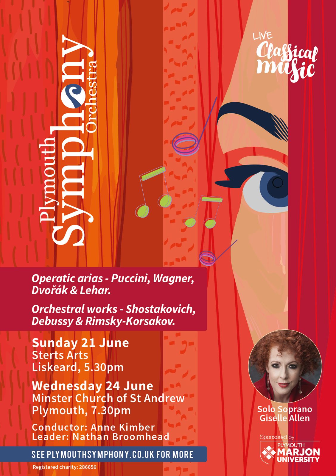 June 2026 PSO poster_2 Plymouth Symphony Orchestra June 2026